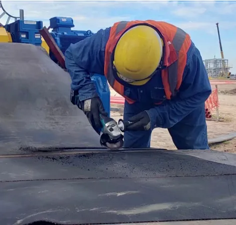 obrero trabajando